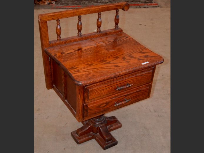 ADAM BEDE 2-DRAWER BEDSIDE PEDESTAL, 56 x 44 x 81cm