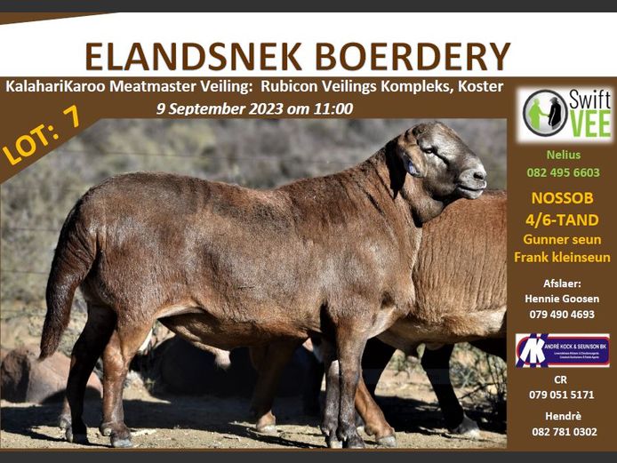 RSL 7 | ELANDSNEK BOERDERY