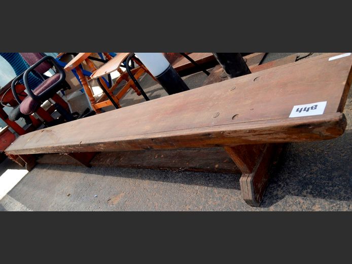 MERANTI BENCH, 340 x 25 x 29cm [Beetle]