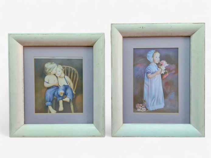 Nancy Noel Prints "Twins" and "Flower Girl"