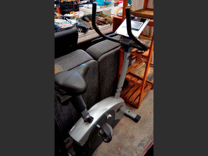TROJAN SOLITUDE PLATINUM EXERCISE BICYCLE [Untested]