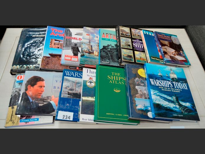 BOOKS: PRINCE OF WALES, HISTORY OF SHIPS, WARSHIPS, etc