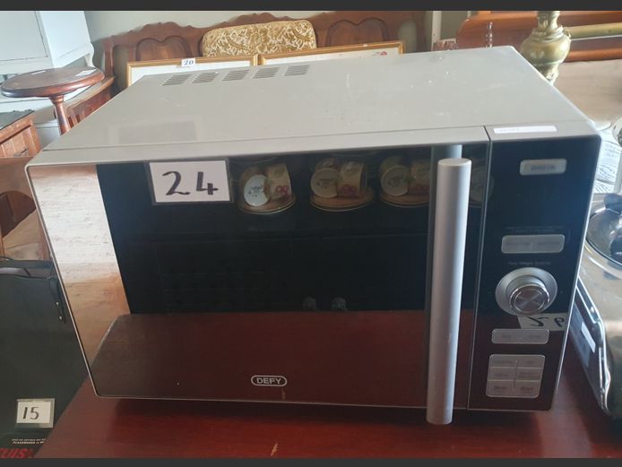 DEFY MIRROR FRONT ELECTRONIC MICROWAVE [Working]