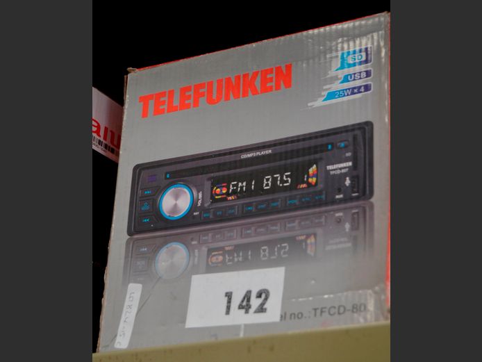 TELEFUNKEN CAR CD/MP3 PLAYER [Untested]