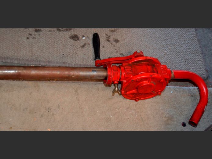 MANUAL DRUM PUMP, 128cm Long