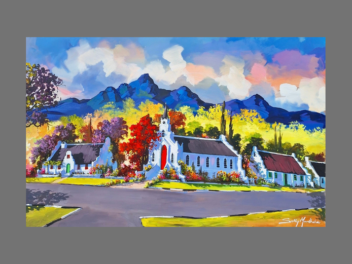 Solly Manthata - (1200mm x 770mm + FREE FRAME)