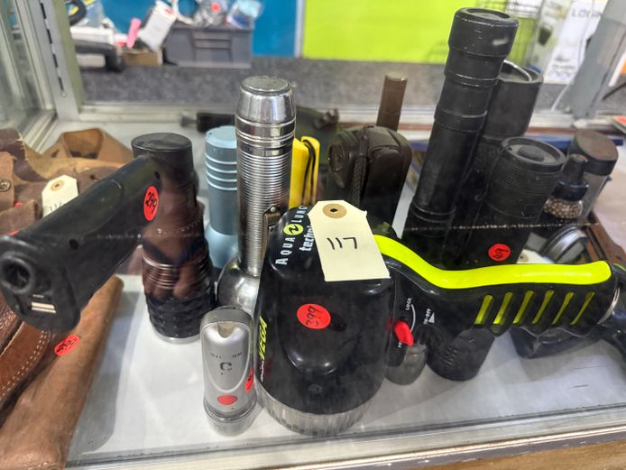 Set of Battery Operated Flashlights 