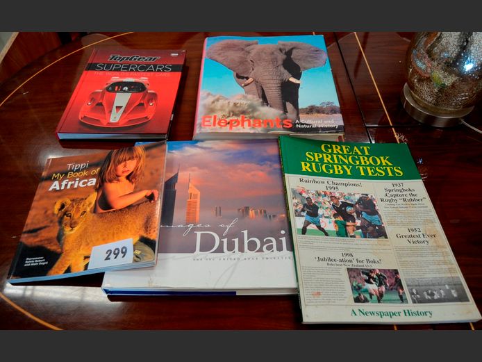 COFFEE TABLE BOOKS: TOP GEAR, AFRICA, etc