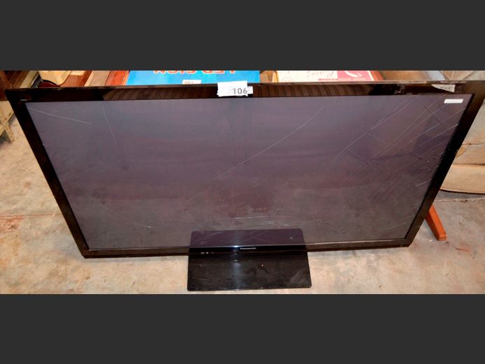 PANASONIC 50" PLASMA TV [Untested, Damaged] ### LICENCE PLEASE ###