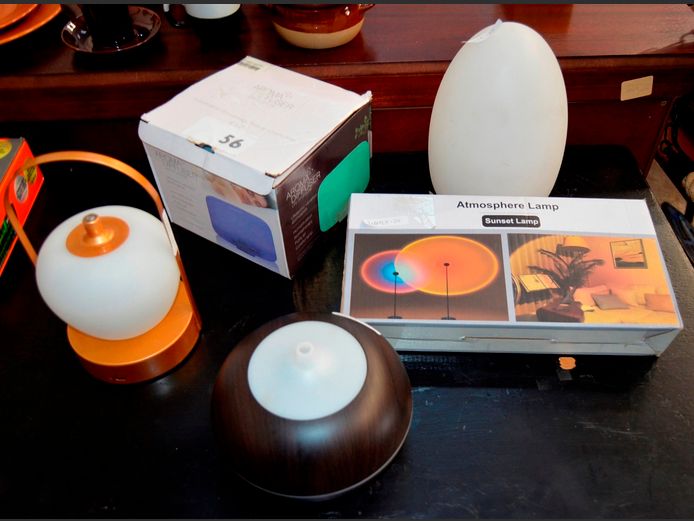 ATMOSPHERE LAMP, AROMA DIFFUSERS, etc [Untested]