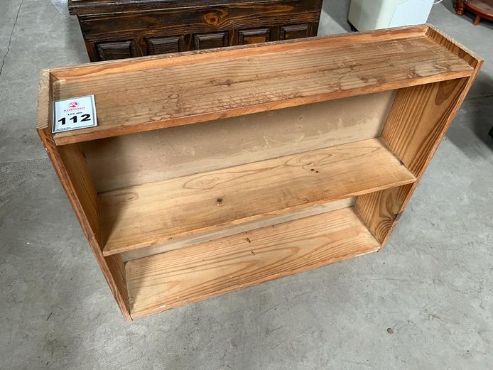 Wooden shelf