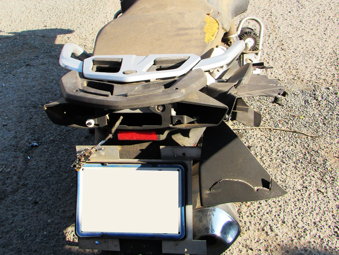 2015 White BMW R 1200 RT - SCRAP 55787