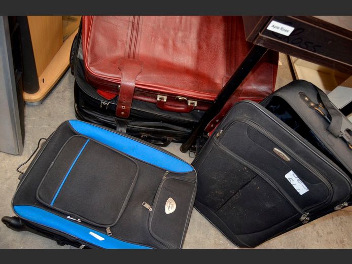 ASSORTED SUITCASES