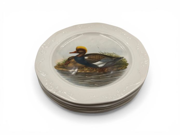 Decorative Wildlife Duck Plates – “The Heritage Collection” (Set of 4)