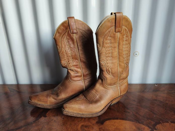 Authentic Sendra Ladies Genuine Leather Cowboy Boots (UK 6.5)