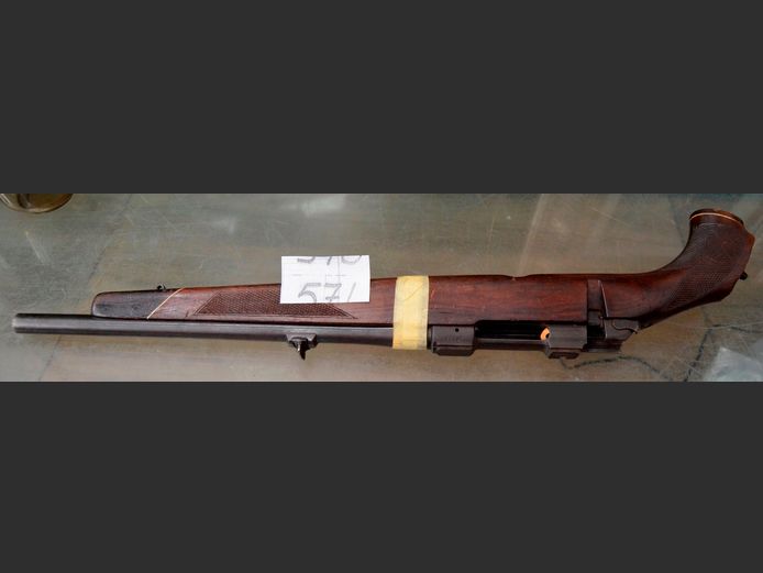 VINTAGE DECORATIVE MUSKET, 60cm Long