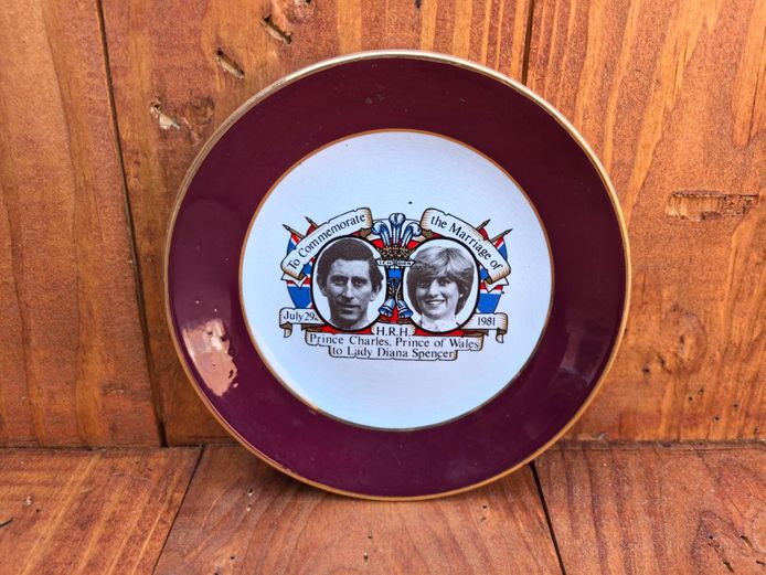 1981 Royal Wedding Charles & Diana Commemorative Plate