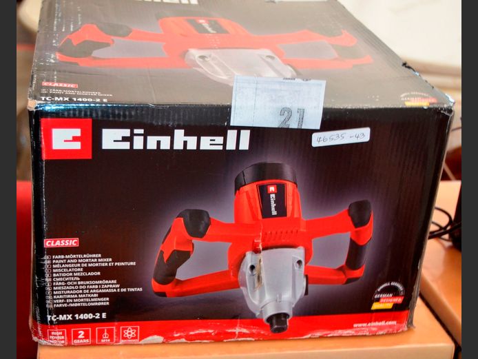 EINHELL TC-MX 1400-2E PAINT & MORTAR MIXER