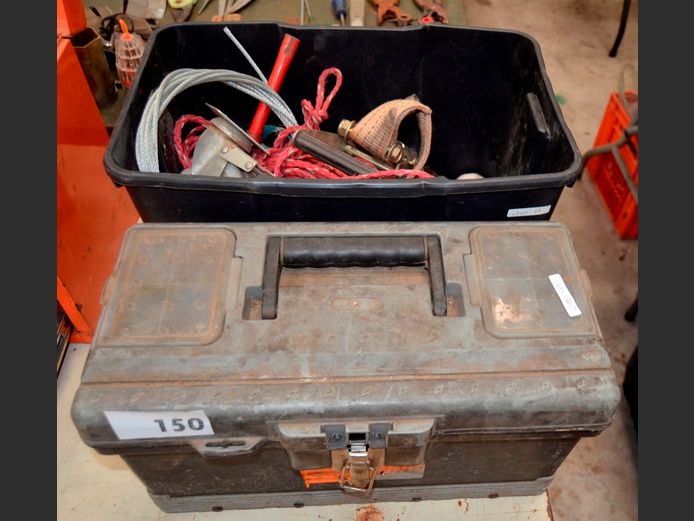 ROPES, RATCHETS, STRAPS & A TOOLBOX