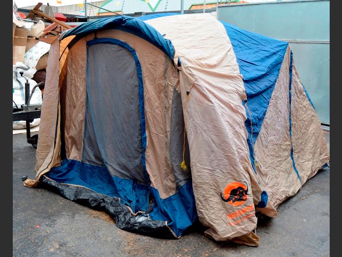 BUSHTEC 5-PERSON TENT [1 Pole damaged]