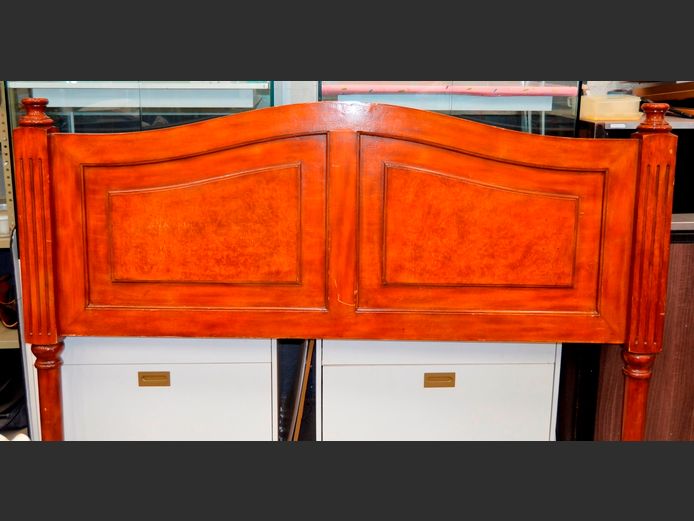 DARKWOOD KING SIZE HEADBOARD