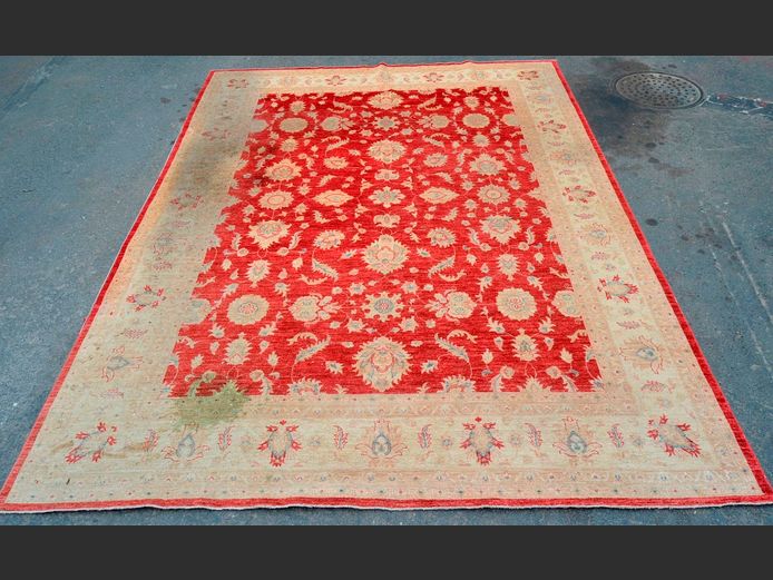 CHOBI PERSIAN CARPET, 371 x 275cm [Needs a clean]