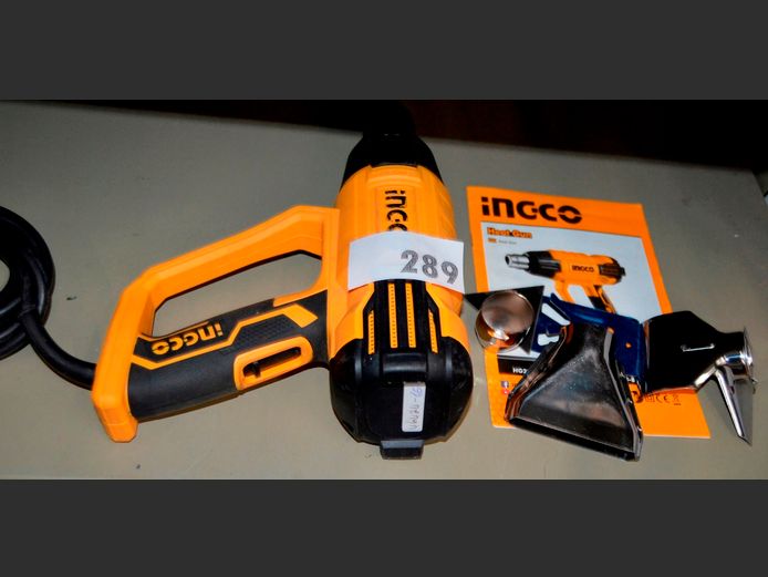 INGCO HEAT GUN [Switches on]