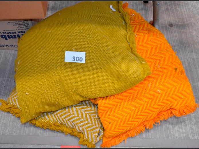 ASSORTED SCATTER CUSHIONS [In need of stitching]