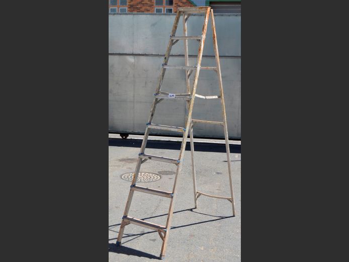 GRAVITY ALUMINIUM 7-STEP LADDER
