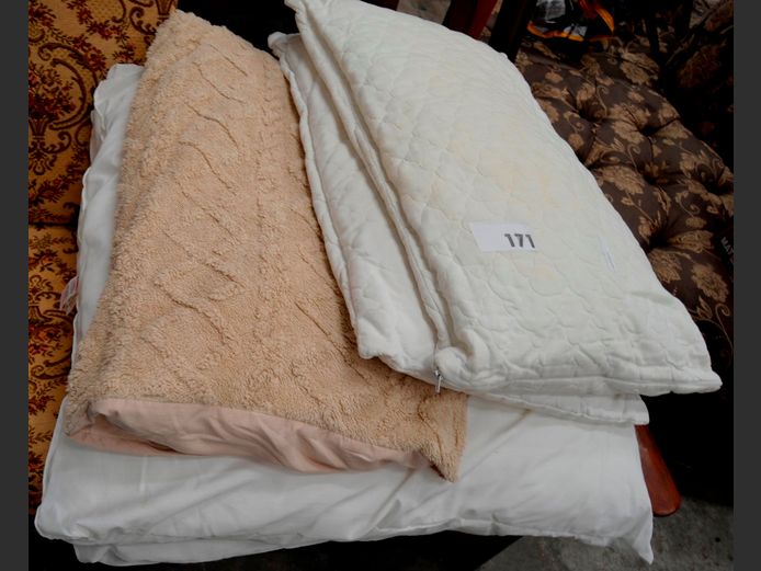 LOT: 2 x CONTINENTAL PILLOWS & 2 x STANDARD PILLOWS