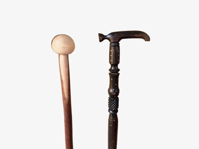 Hand Carved Wooden Walking Sticks