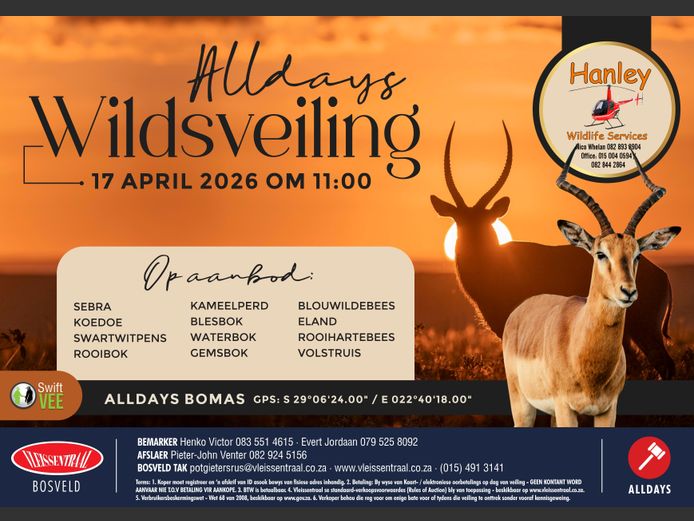 HANLEY WILDLIFE SERVICES WILDSVEILING