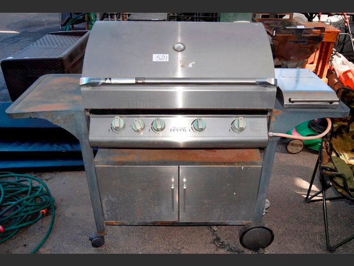 GOURMET GAS BRAAI, 160 x 57 x 120cm [Incomplete]