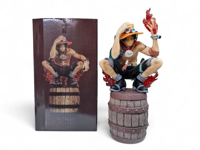 Collectible Ace Action Figure in Wine Barrel