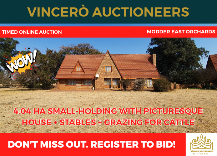 Peaceful Haven on 4 Hectares in Modder East Orchards, near Delmas, Mpumalanga