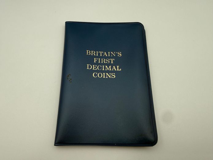 Britain's first decimal coins - collector's booklet