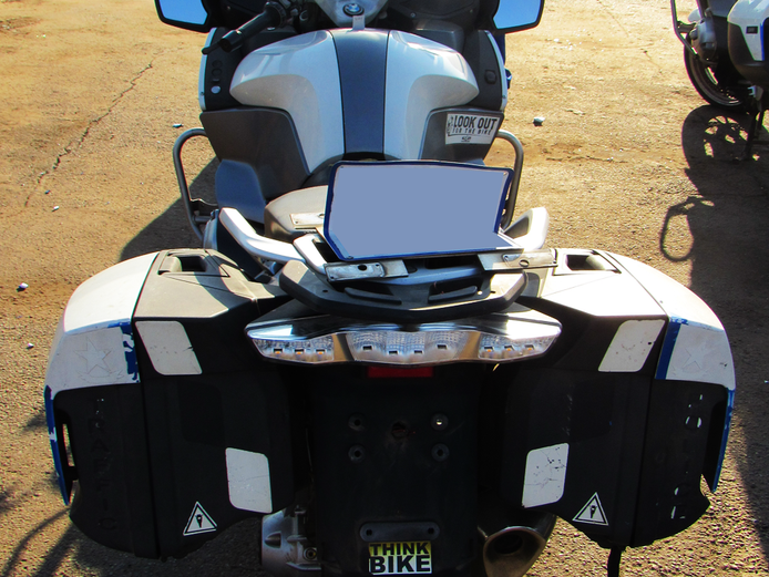 2015 White BMW R 1200 RT