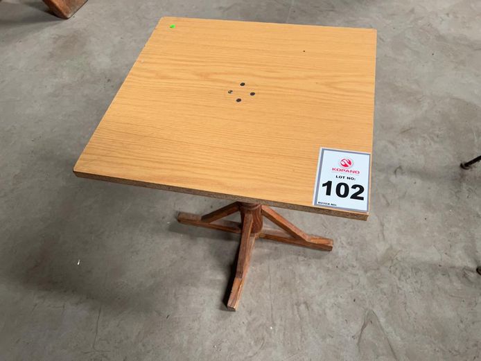 Wooden table