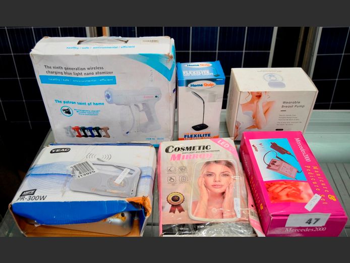 STEAM SANITISER, NAIL GRINDER, BREAST PUMP, etc [Untested]