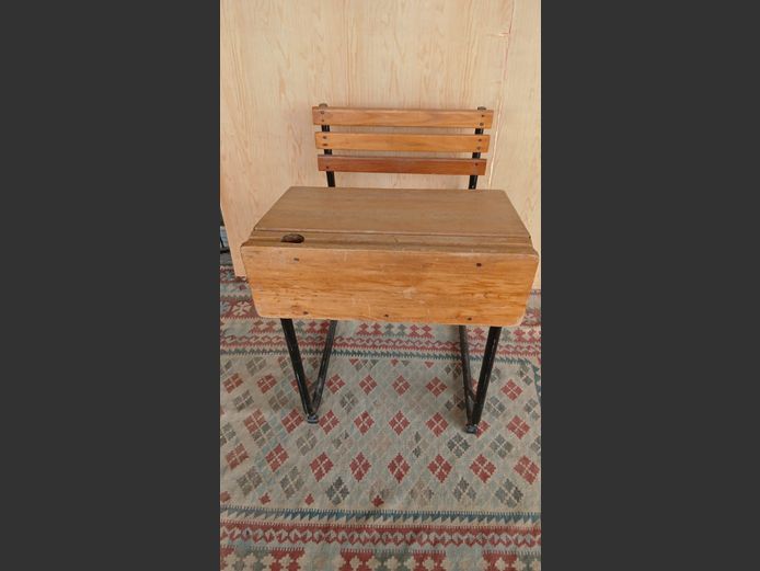 Old school desk