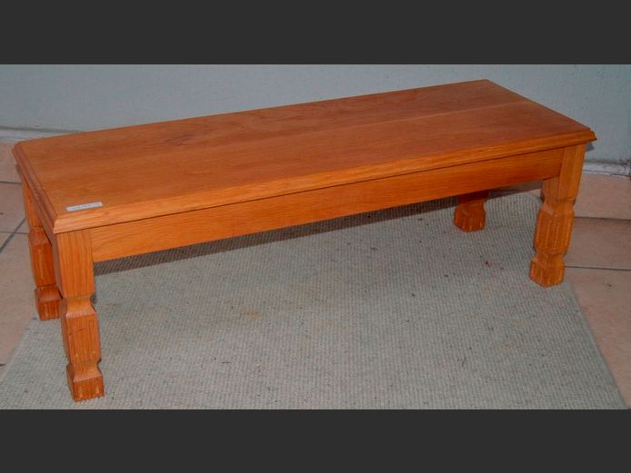 OAK SMALL BED END, 90 x 31 x 31cm
