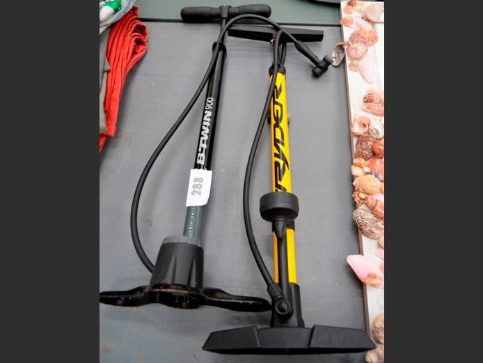 PAIR MANUAL BICYCLE PUMPS