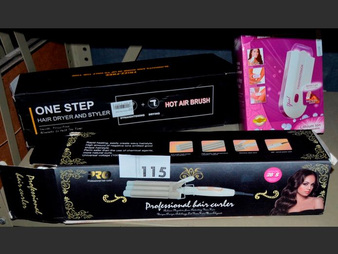 HOT AIR BRUSH, HAIR CURLER, etc [Untested]