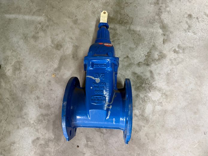 Industrial Blue Valve 