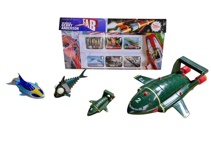 Royal Mail Thunderbirds Stamps & Models