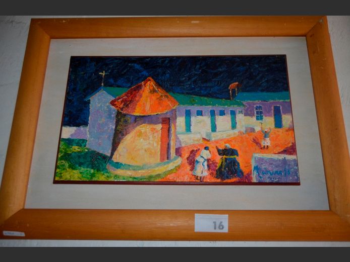 MAMANE LUCCAS OIL ON CANVAS, 52 x 35cm [S4739]