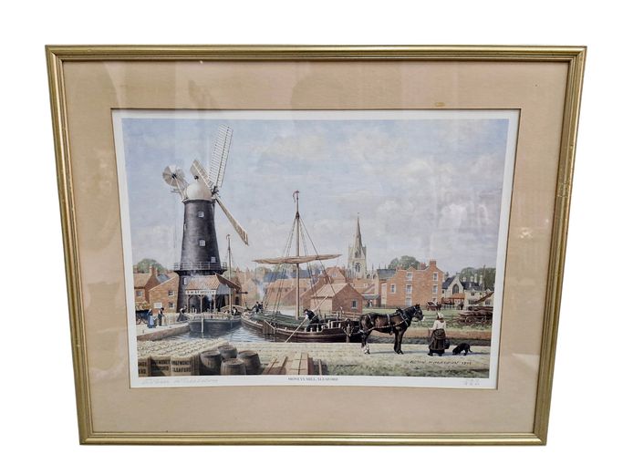 Limited Edition Print: "Money’s Mill, Sleaford" by Robin Wheeldon (747/950)