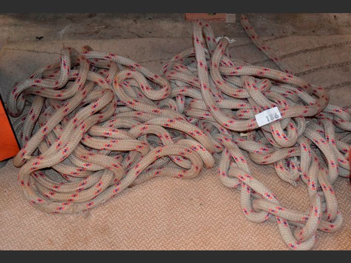 LOT: MOORING ROPES