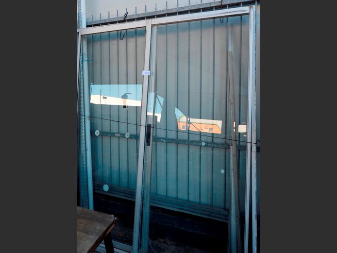 ALUMINIUM SLIDING DOOR, 180 x 210cm
