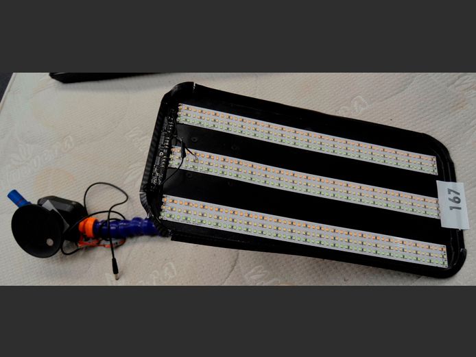 CAR DENT INSPECTION TOOL [Untested, No battery, damaged]